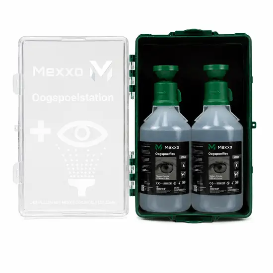 Mexxo oogspoelstation 2x 500ml fles - Afbeelding 2