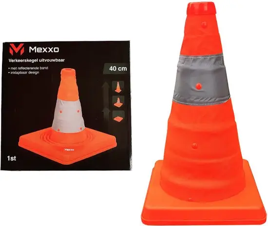 Mexxo reflecterende uitvouwbare pion 41cm