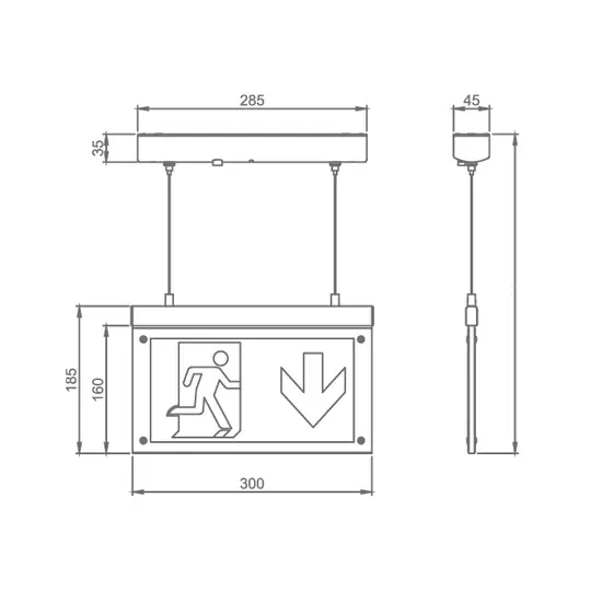 Mexxo Prendant Surface LED 2W - Afbeelding 2