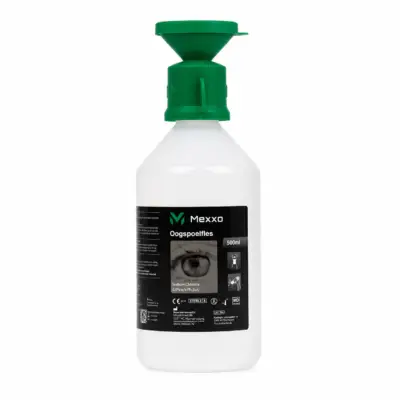 Mexxo oogspoelfles 500ml NaCl 0,9%