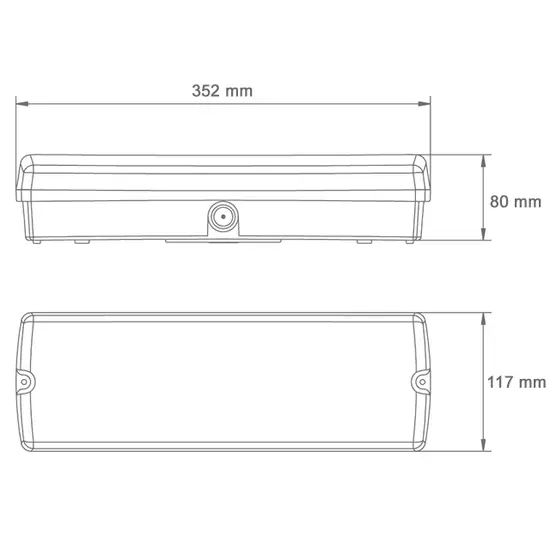 Led noodverlichting wandarmatuur 6.5W IP65 - Afbeelding 3