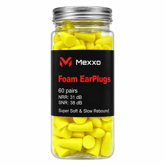 Mexxo oorpluggen 120 stuks PU schuim