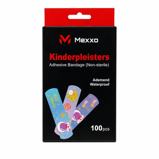 Mexxo assortiment kinderpleisters (100 pleisters)