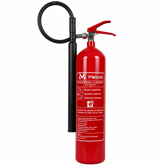 Mexxo CO2 blusser 5 Kilo B Inclusief keuring en wandbeugel