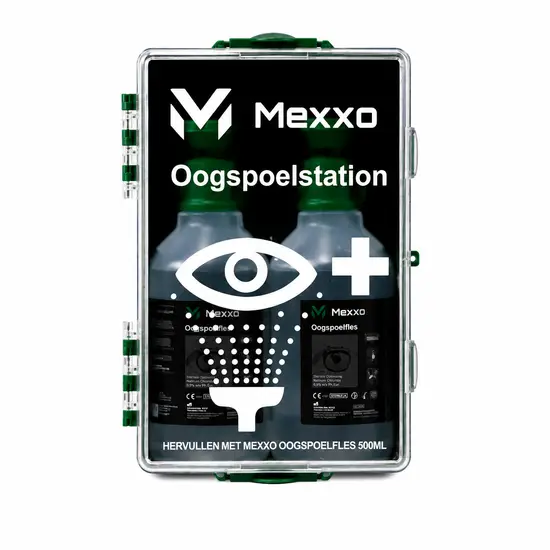 Mexxo oogspoelstation 2x 500ml fles