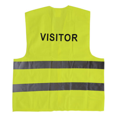 Mexxo veiligheidshesje geel Visitor opdruk