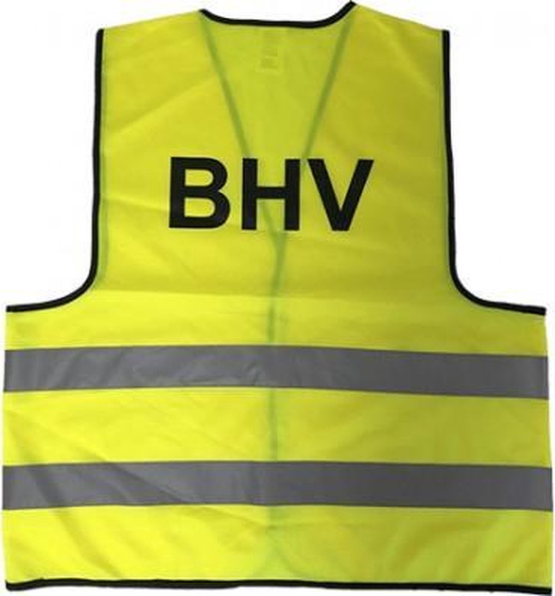 Mexxo veiligheidshesje geel back BHV