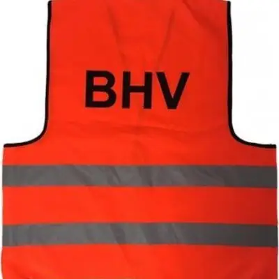Mexxo veiligheidshesje oranje back BHV